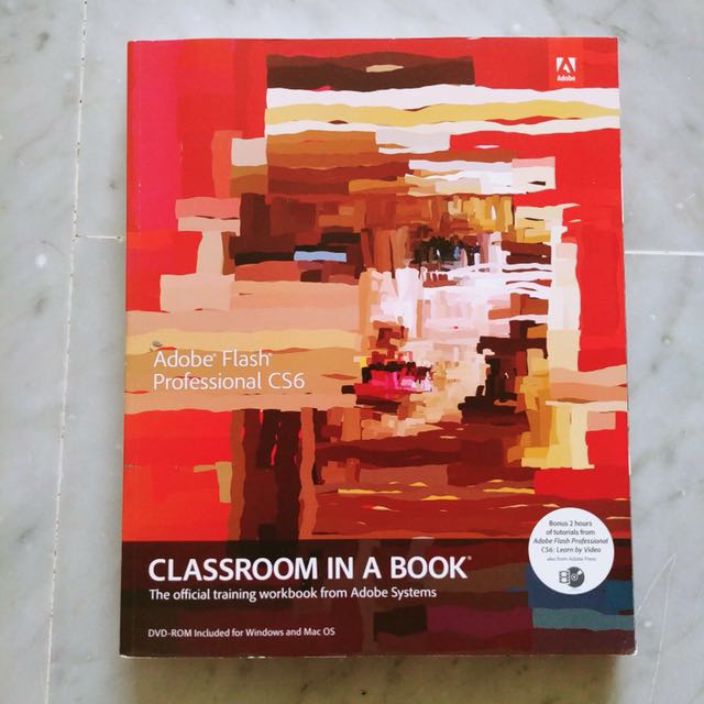 Adobe Flash Professional Cs6 Classroom In A Book Books Stationery Fiction On Carousell