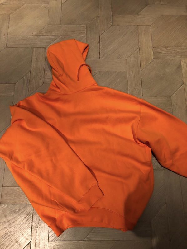 Balenciaga double 2025 hem hoodie