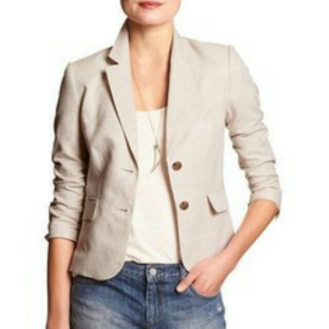 Banana republic linen jacket Clearance