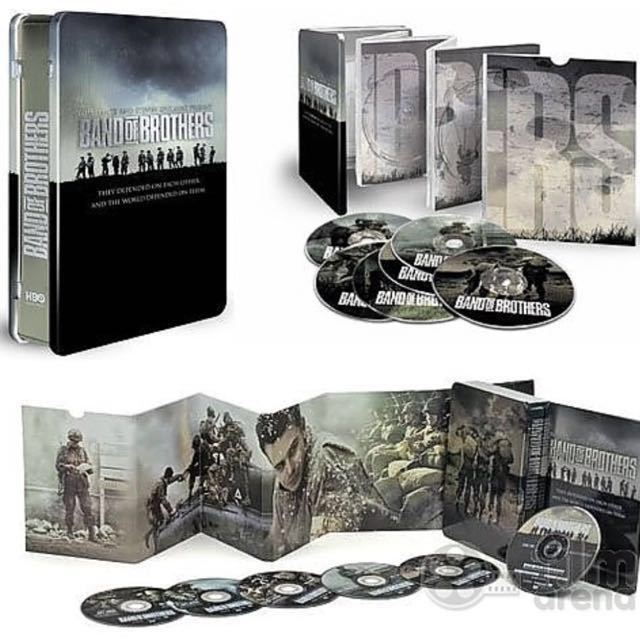 Band Of Brothers Steelbook Box 5 Rated Tv Home Appliances Tv Entertainment Tv Parts Accessories On Carousell Band of brothers and the pacific. two of the greatest, most iconic military series to ever grace the screen. band of brothers steelbook box 5 rated