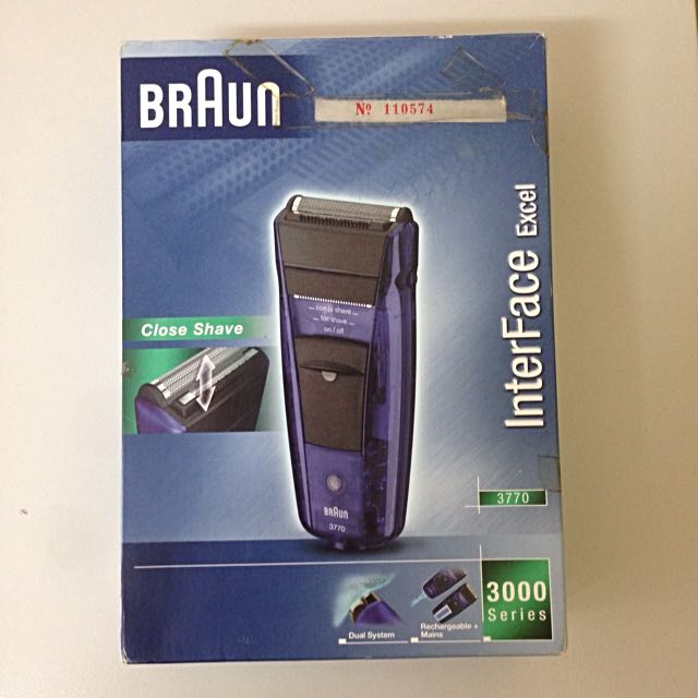 Braun interface excel 3000 series Clearance