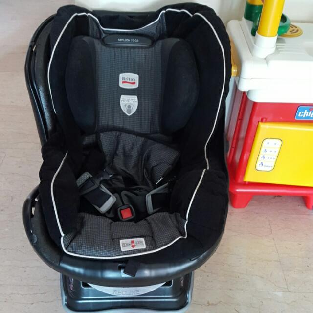 Britax Child Car Seat With 5point Safety Harness And 3 Recline