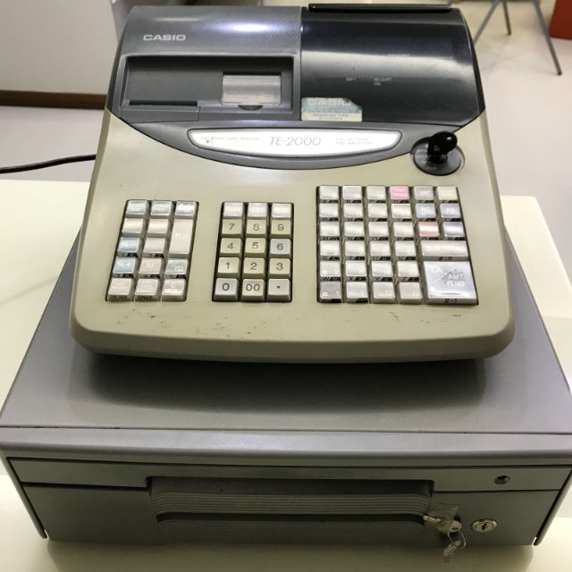 Cash Register Casio TE 2000