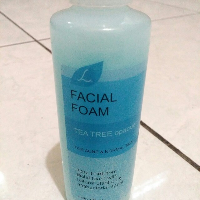 facial foam tea tree larissa