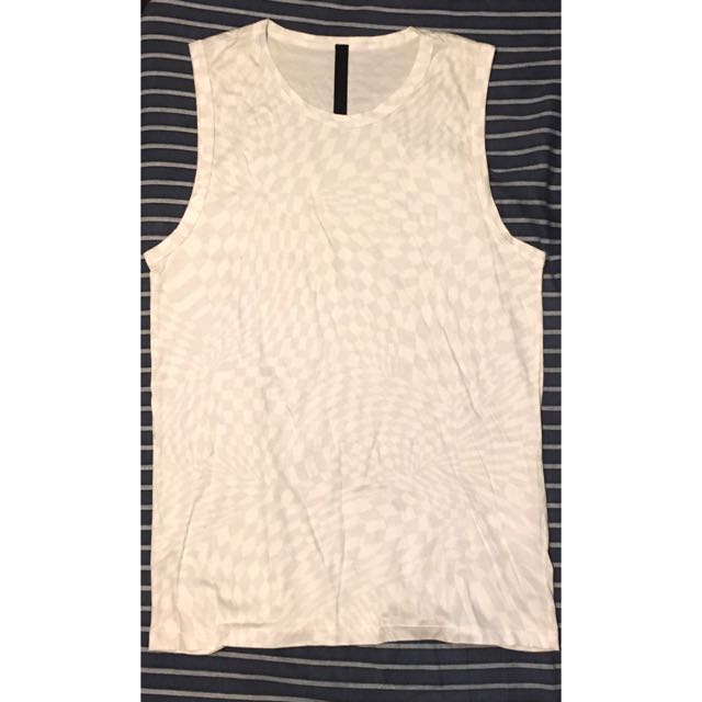 Gareth Pugh Patterned Tank Top size 46 