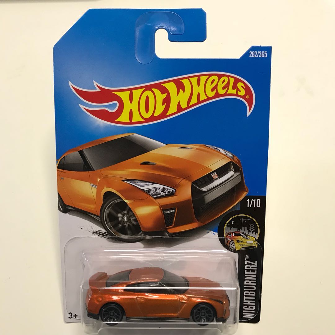Hot Wheels '17 Nissan GT-R R35 orange JDM #Contiki2018 ...
