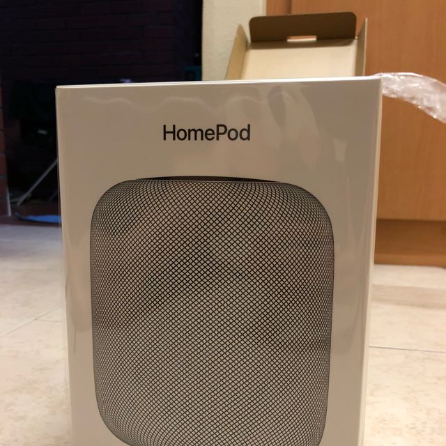 In Stock Sealed Apple Homepod Space Gray Us Set Electronics Audio On Carousell