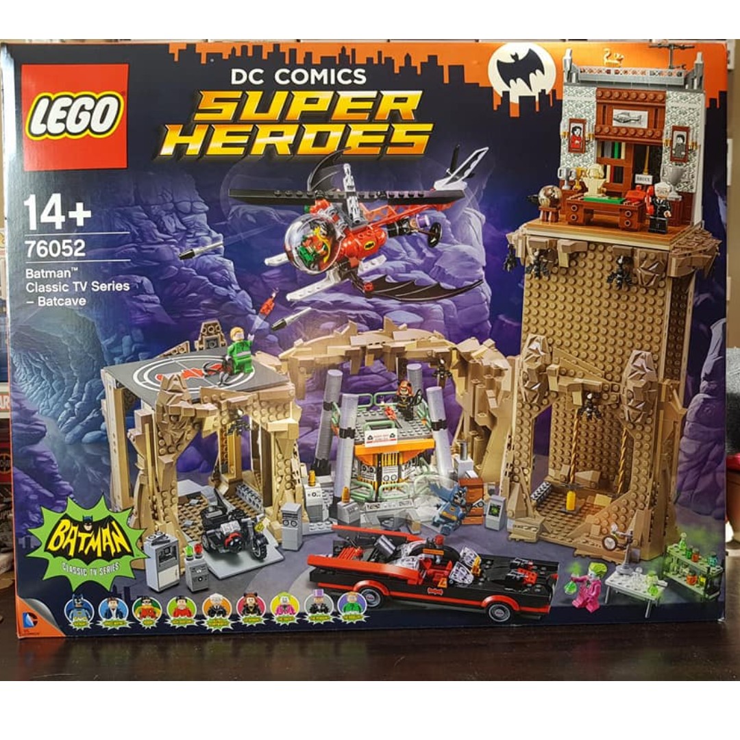 lego 1960s batcave