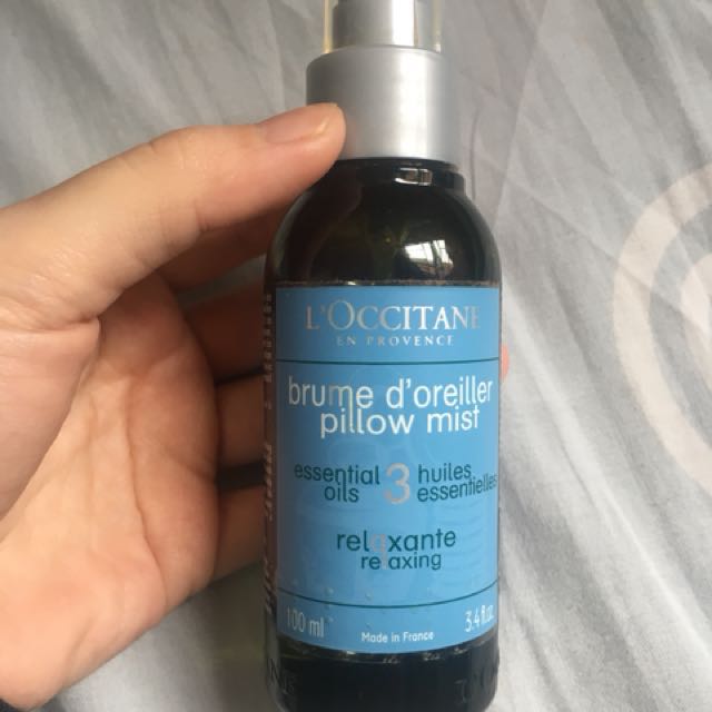 Loccitane Relaxing Pillow Mist舒緩香枕噴霧 Home Furniture Home