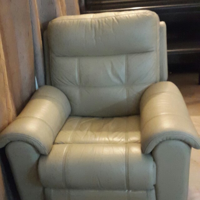Lorenzo Full Leather Recliner Sofa Chair Home Furniture Lorenzo Full Leather Recliner Sofa Chair Home Furniture On Carou