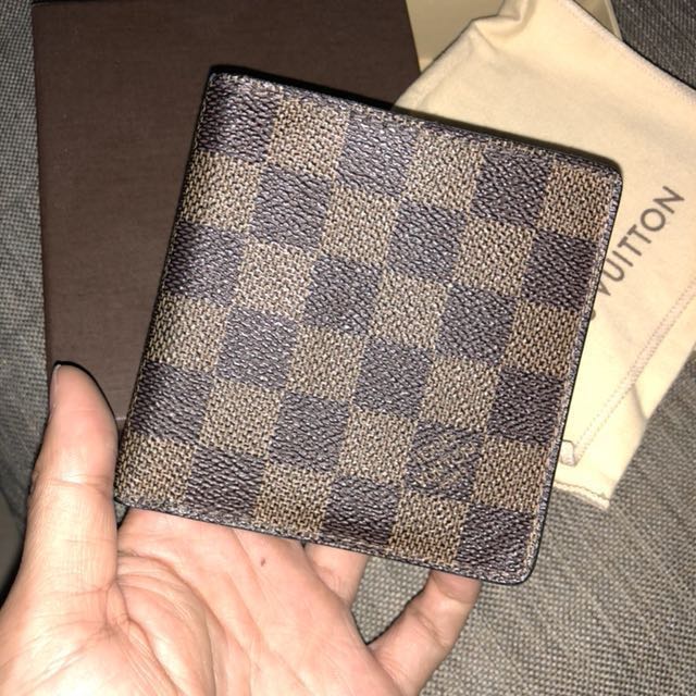Louis Vuitton - Large Model Spike Wallet Brown, Made in Spain