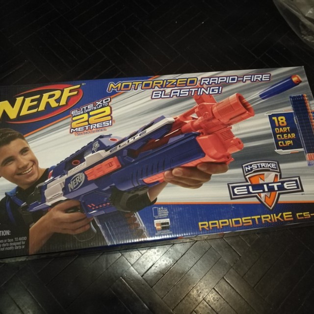 Nerf Rapidstrike, Hobbies & Toys, Toys & Games On Carousell