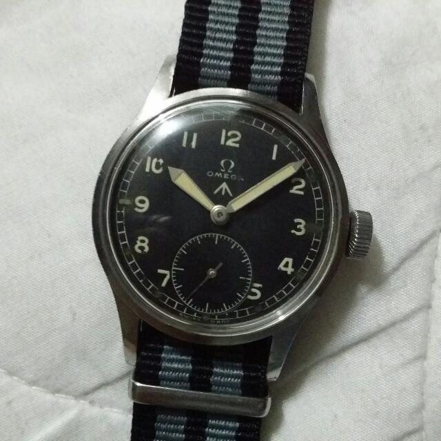 omega military watch
