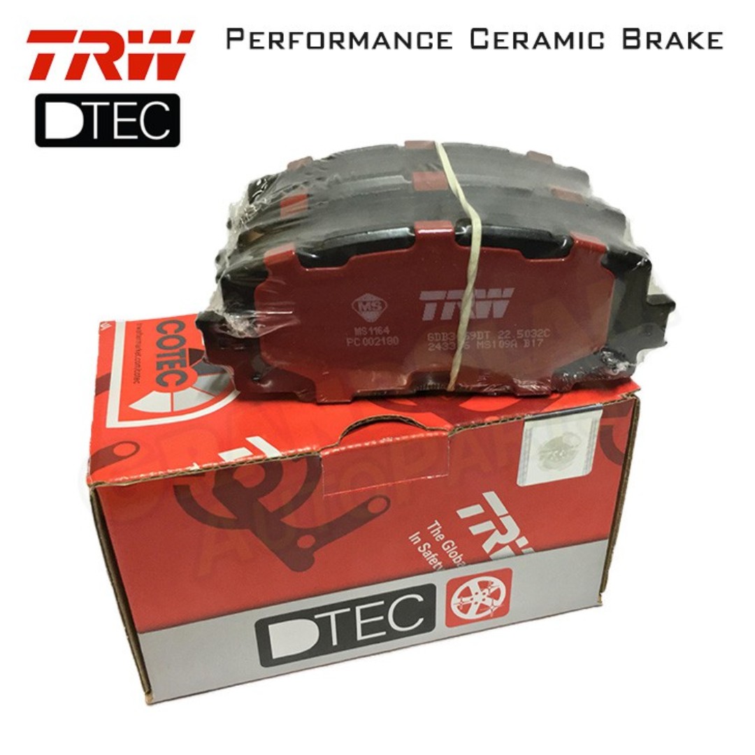 Perodua Alza 2012-18 (Front) TRW DTEC Performance Brake 