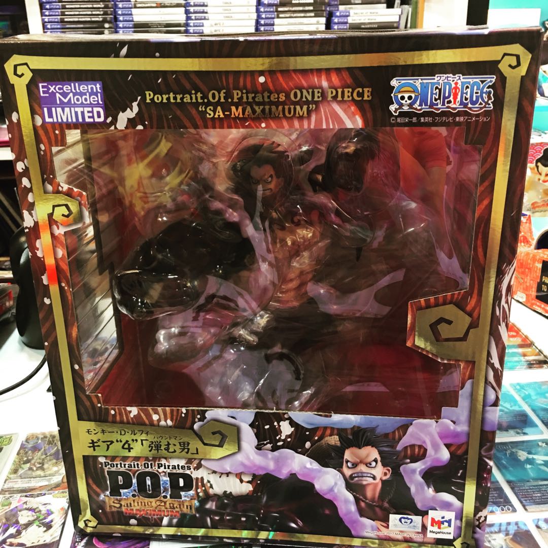 Pop One Piece Monkey D Luffy Gear 4 Hobbies Toys Toys Games On Carousell