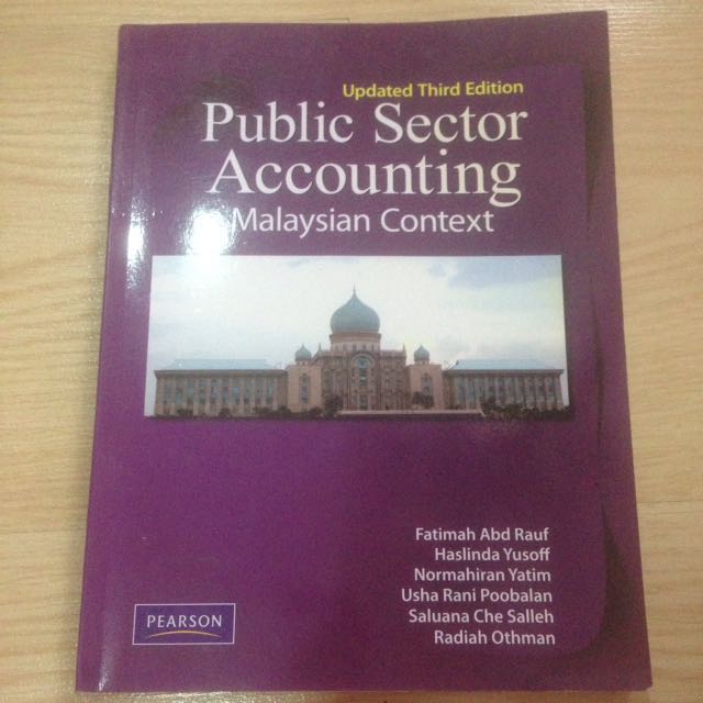 Public Sector Accounting Book 15off Textbooks On Carousell