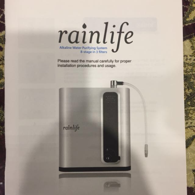 Rainlife alkaline water purifier by Rainbow, TV & Home Appliances