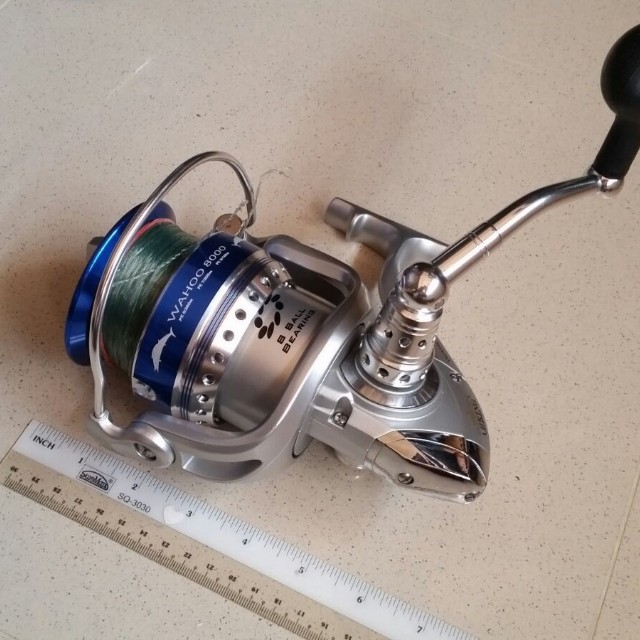 Fishing reel 1000 size. Ajiking, Sports Equipment, Fishing on Carousell