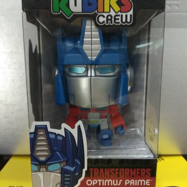 optimus prime rubik's cube