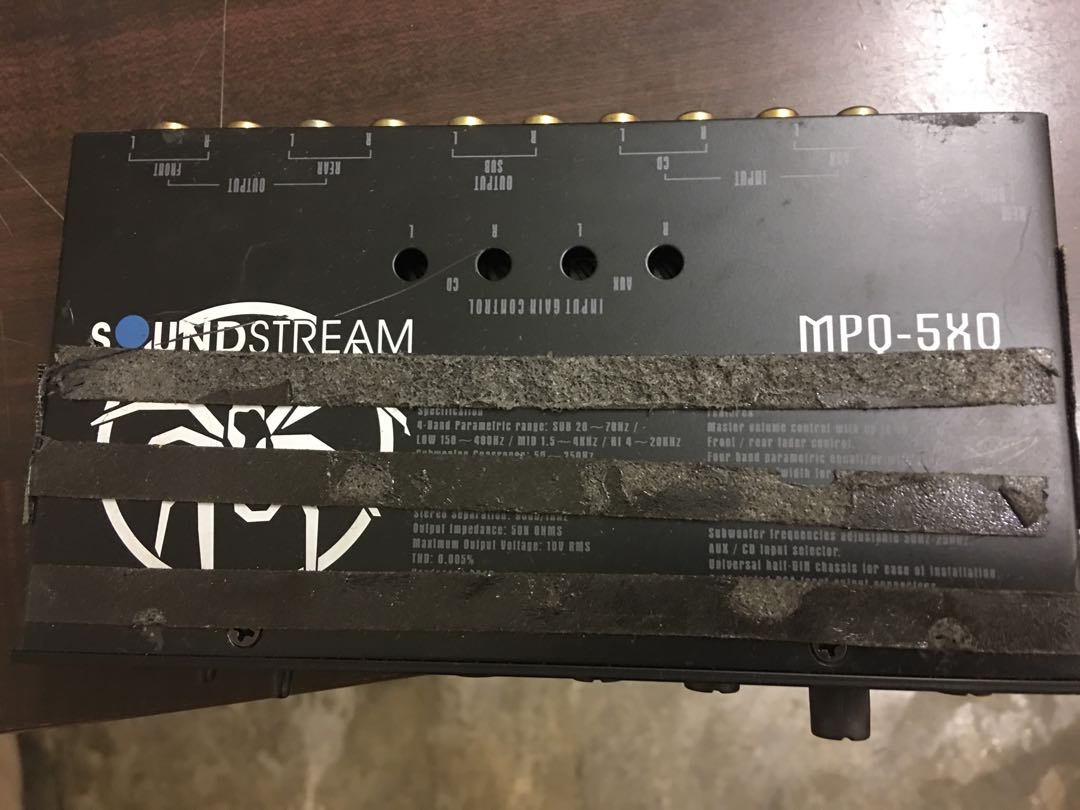 Selling used amplifier, Audio, Other Audio Equipment on Carousell