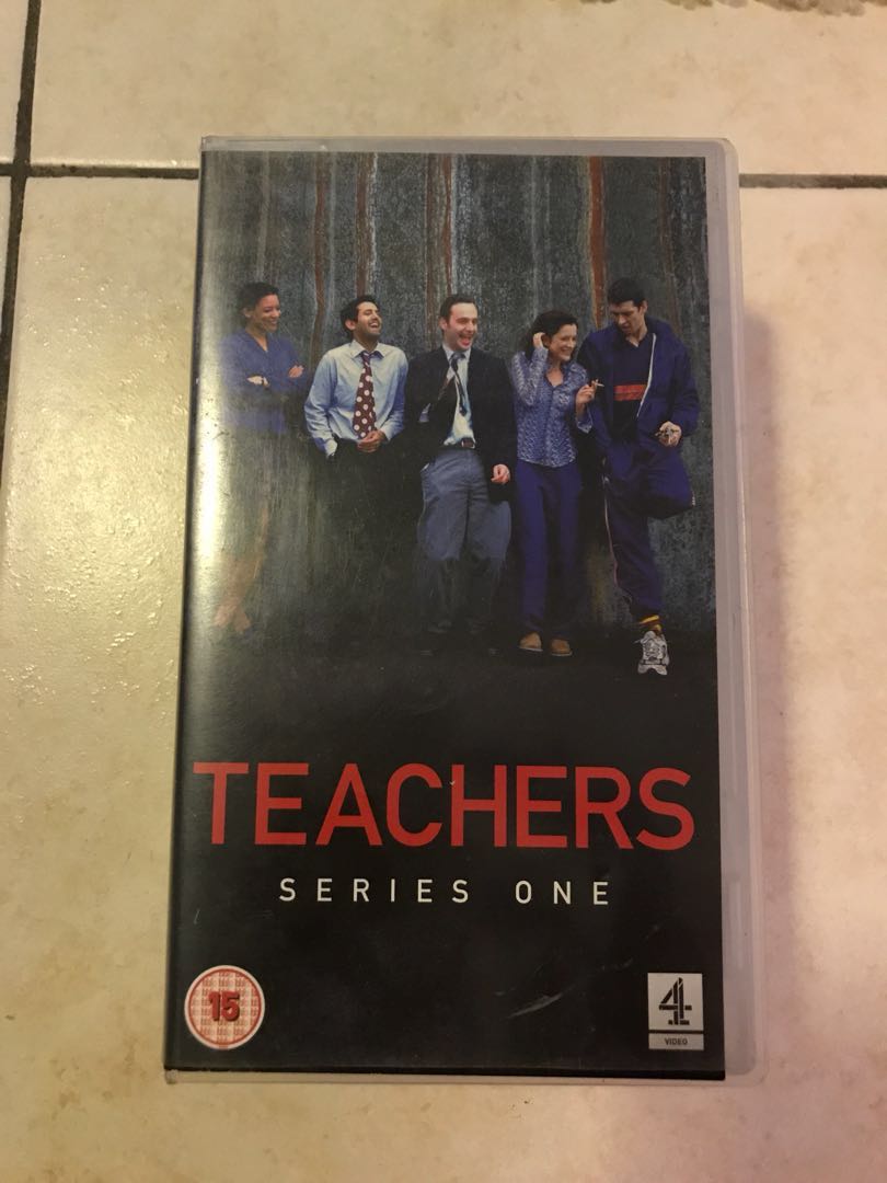 Set 3 vhs cassette video tape Teachers series one vhs, Hobbies & Toys