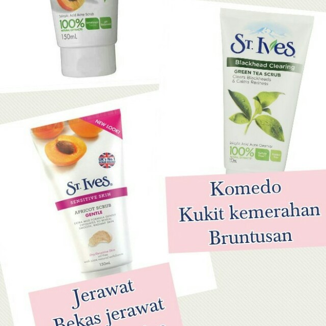 St Ives Face Scrub Health Beauty Makeup On Carousell