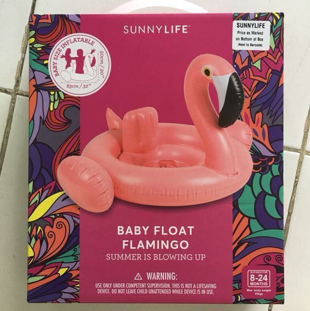 flamingo baby float