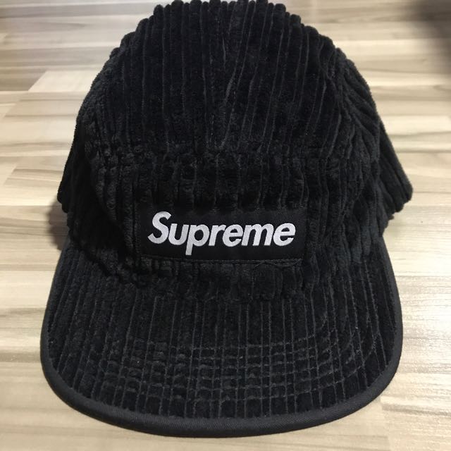 Supreme Winter Corduroy Camp Cap FW15 