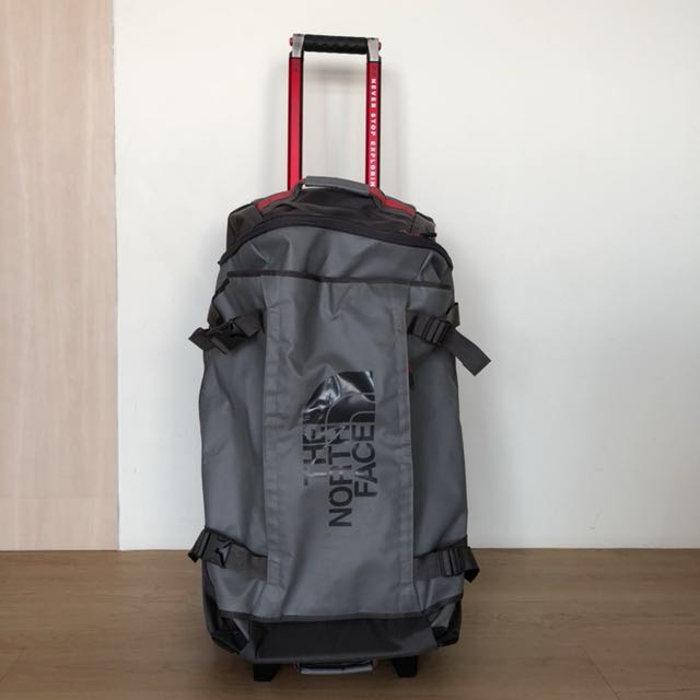 The North Face Rolling Thunder 80L wheeled luggage, Men's Fashion, Bags