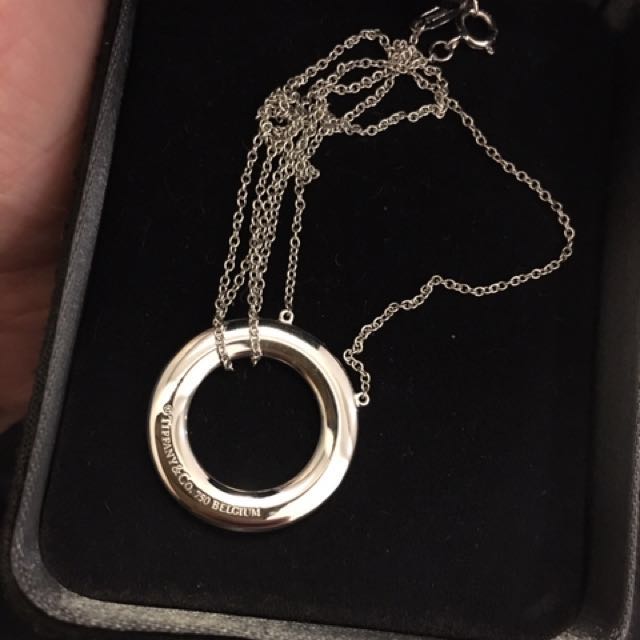 Tiffany metro necklace sales