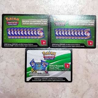 Pokémon SM1 Sun & Moon Code Cards