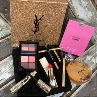 Paket YSL free parful chanel