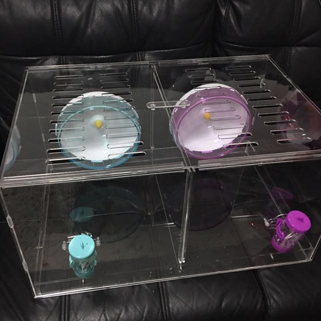 Photo inspiration: Picture Idea: Hamster Cage With Divider Pet Supplies Homes Other Pet Accessories