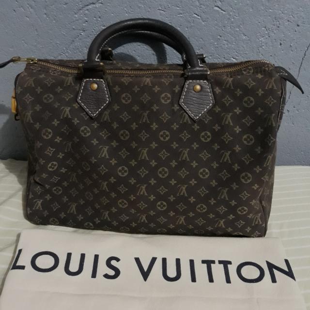 Louis-Vuitton-Monogram-Mini-Lin-Speedy-30-Hand-Bag-M95500 – dct