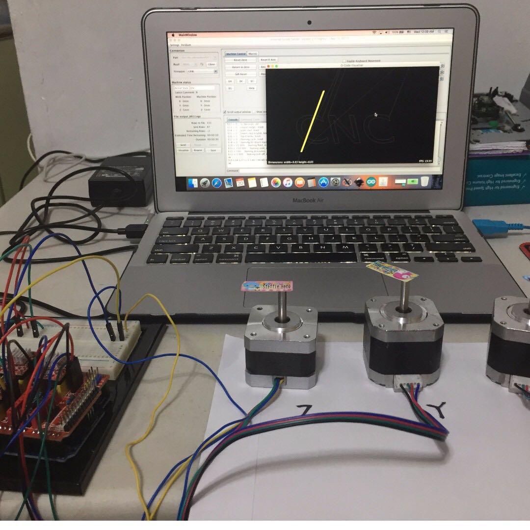 A4988 Stepper Motor Driver with Heat Sink + CNC Shield Expansion Board