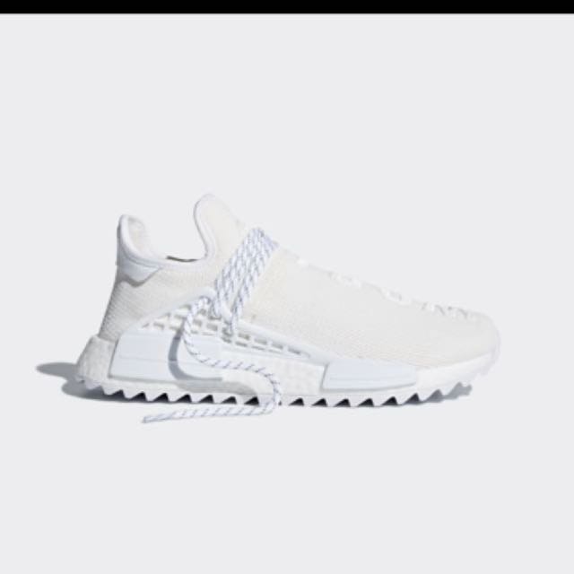 adidas Human Race NMD Blank Canvas White Pre Order Men s Fashion Footwear Sneakers on Carousell