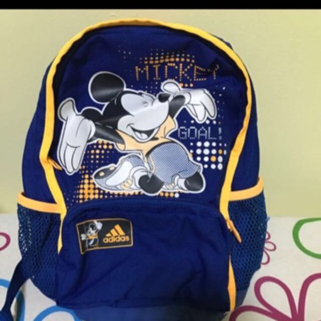 adidas mickey mouse backpack