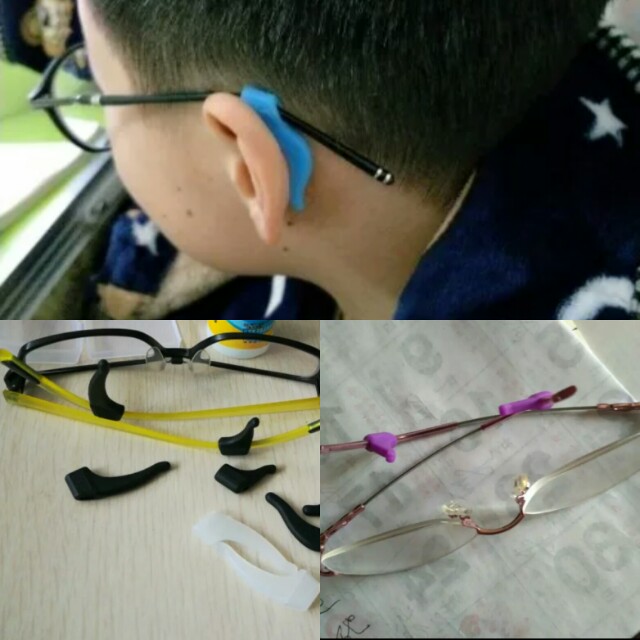 Anti Slip Silicone Spectacles Ear Hook -3 sizes Army Hook Camping CCA Sports (Category: Other Sports Equipment and Supplies) located in Singapore. Submitted by leng8021 (Listing ID 155779345, Image 1). Description: Brand new $3 for one pair 2 pairs for $4 3 pairs for $5 4 pairs for $6 Size- small for below 12yrs old Medium for 7 and above Large for adults Colour ava - as shown in pics Suitable for people active in sport and outdoor activities Cli