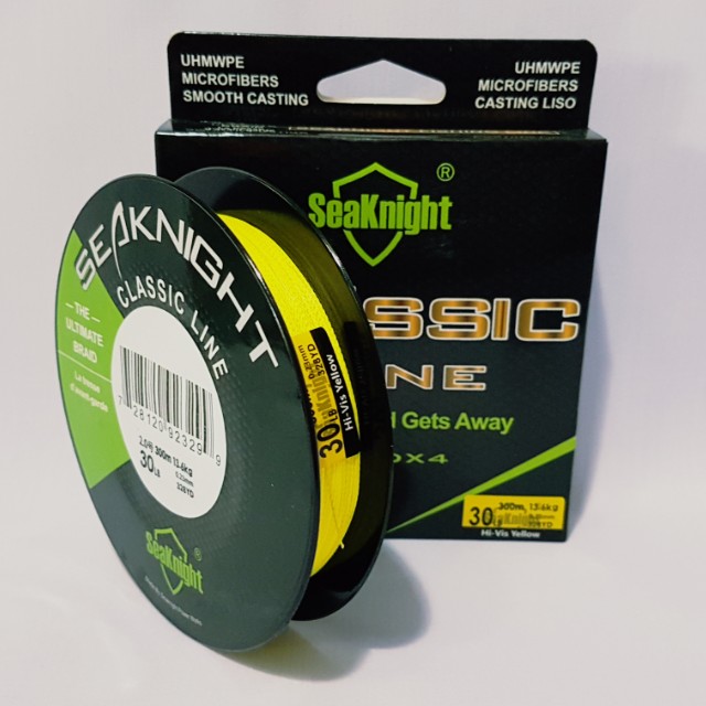 30lb & 40lb SeaKnight Monster/Manster S9 Multifilament Braided Fishing Line  300m, Sports Equipment, Fishing on Carousell
