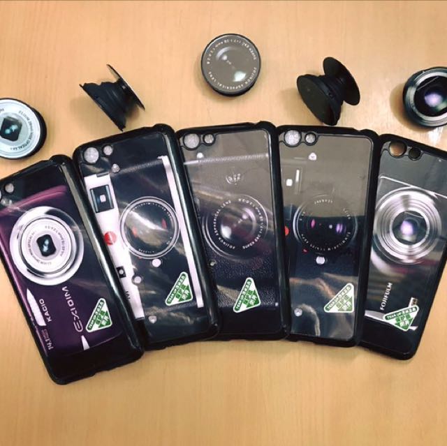 Camera Case W Popsocket Mobile Phones Gadgets Mobile Gadget Accessories Cases Sleeves On Carousell Camera pattern phone cover for samsung s9plus. camera case w popsocket