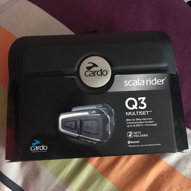 Cardo scala rider shop q3 for sale
