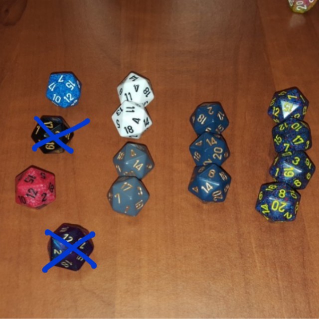 d20 Dice, Hobbies & Toys, Toys & Games on Carousell