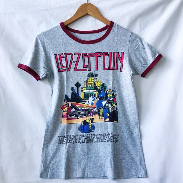 led zeppelin crop top forever 21