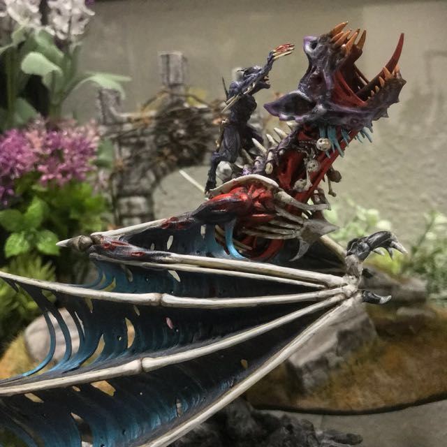 Ghoul King With Beautifully Painted Warhammer Blue Terrorgheist Vampire Dragon Free 1 Chaos Knight Games Workshop Fantasy Gw Aos Age Of Sigmar Toys Games Others On Carousell