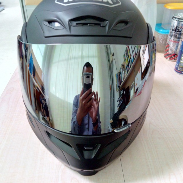 HELMET INDEX HYBRID 3 FLIPUP FULLFACE Auto Accessories on Carousell