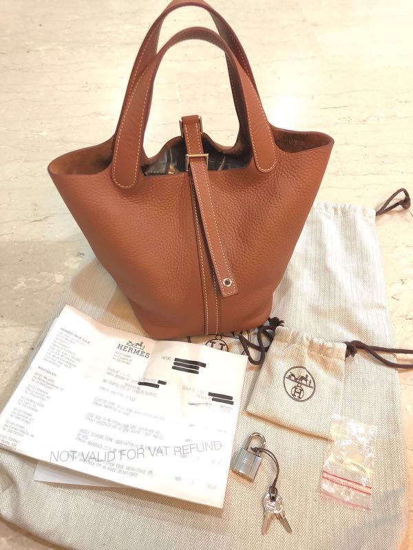 Hermes picotin hot sale 18 price