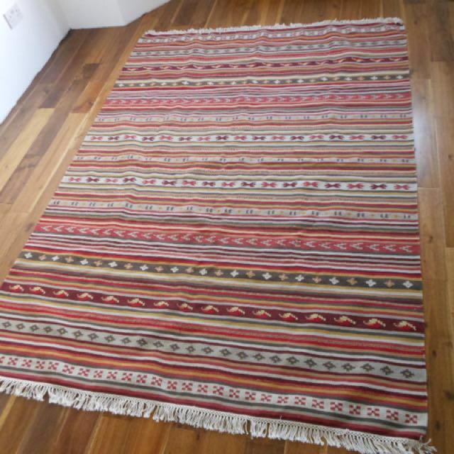 Kattrup Handmade Rug Rust 170x240 Carpet Furniture Home Living Decor Carpets Mats Flooring On Carou