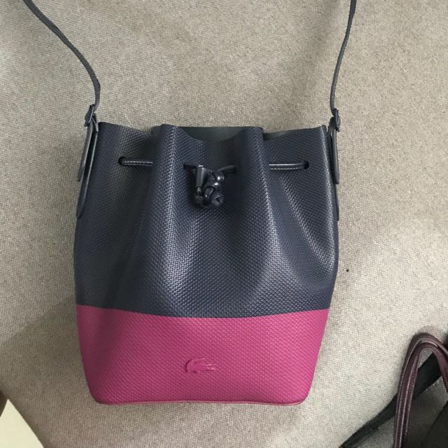 Lacoste Bucket Bag, Women's Fashion 