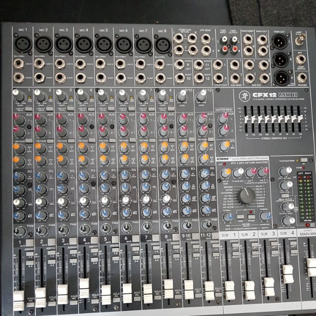 Mackie cfx12 live mixer, Everything Else on