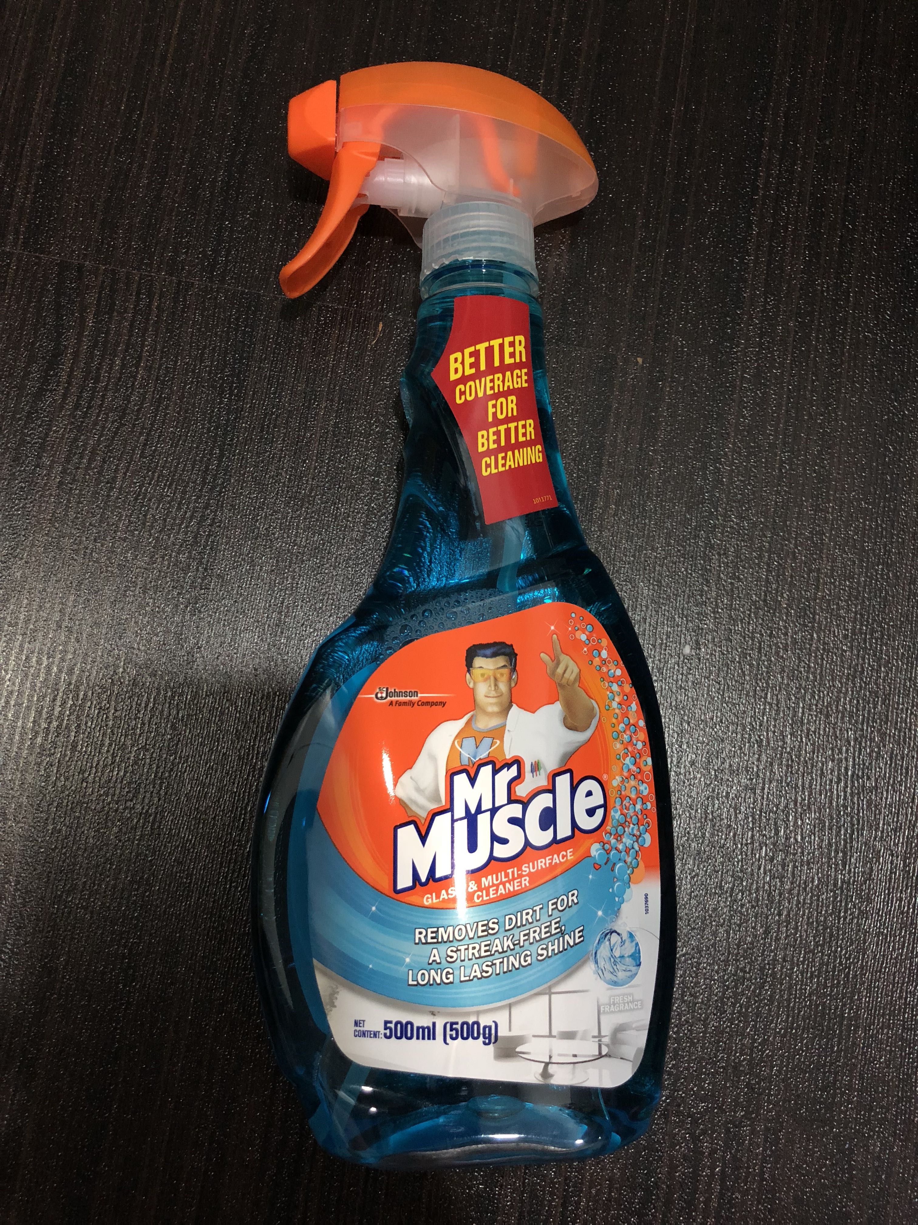 Mr Muscle Glass Cleaner 500ml Tv Home Appliances Vacuum Cleaner Housekeeping On Carousell